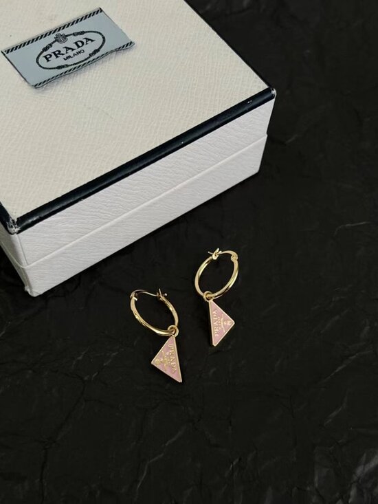 prada. Jewelry - 🌟Prada triangular earrings